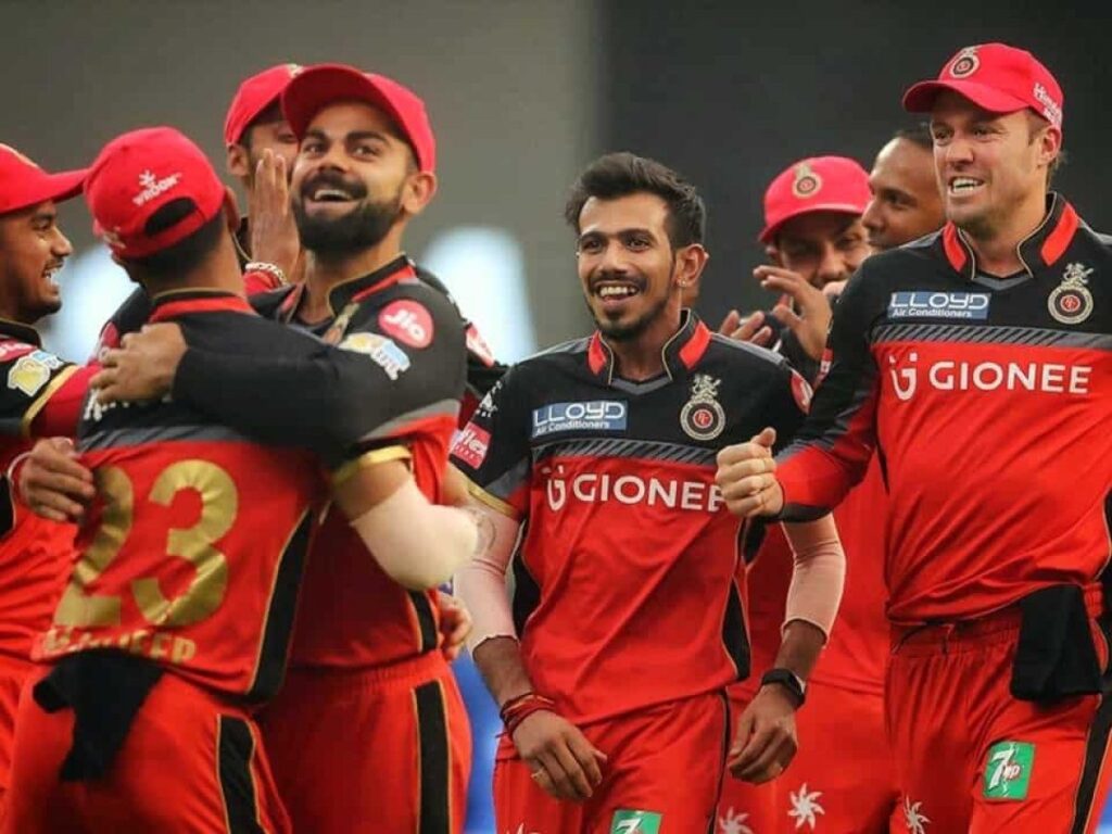 Royal Challengers Bangalore (IPL इतिहास के 5 सबसे बड़े स्कोर)