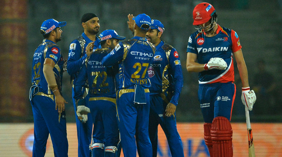 IPL इतिहास के 5 सबसे कम स्कोर बनाने वाली टीम Delhi Daredevils - 67 रन 