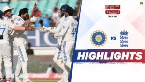 India vs England 3rd Test Highlights