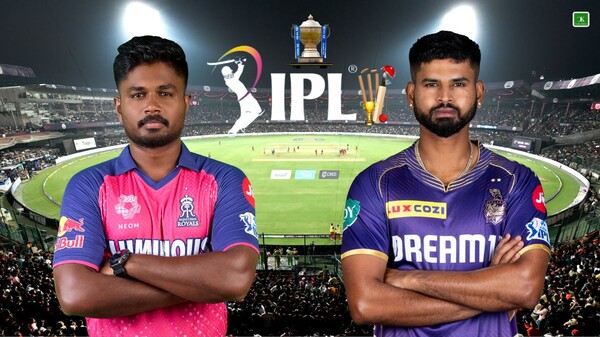 RR vs KKR