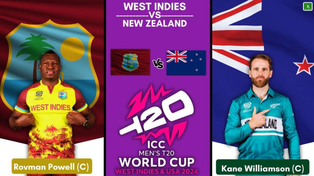 West indies vs New Zealand